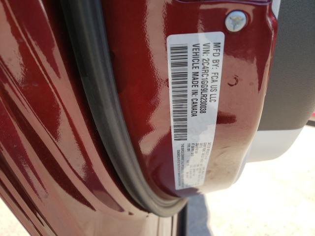 Photo 9 VIN: 2C4RC1GG9LR230038 - CHRYSLER PACIFICA L 