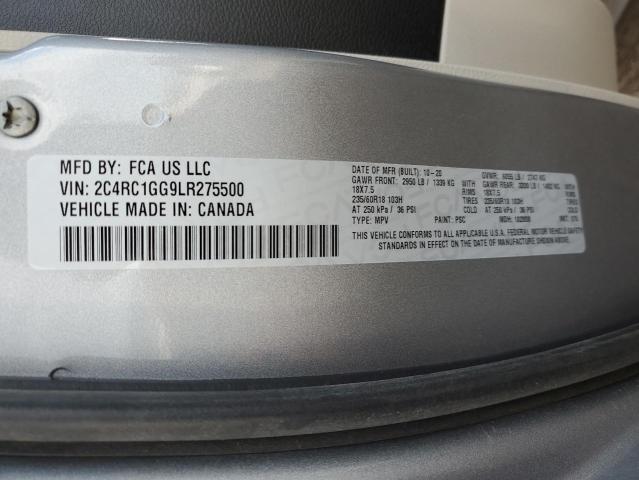 Photo 12 VIN: 2C4RC1GG9LR275500 - CHRYSLER PACIFICA L 