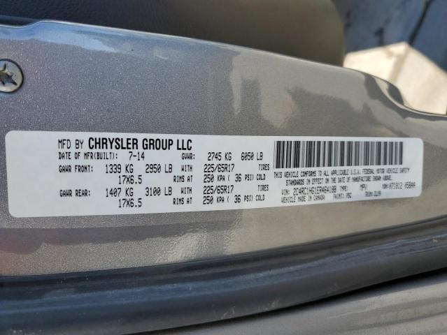 Photo 9 VIN: 2C4RC1HG1ER464188 - CHRYSLER TOWN & COU 