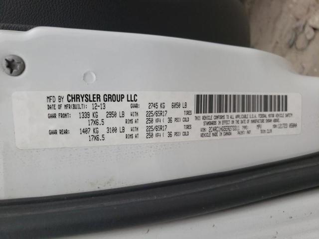 Photo 9 VIN: 2C4RC1HG5ER273311 - CHRYSLER TOWN &AMP COU 