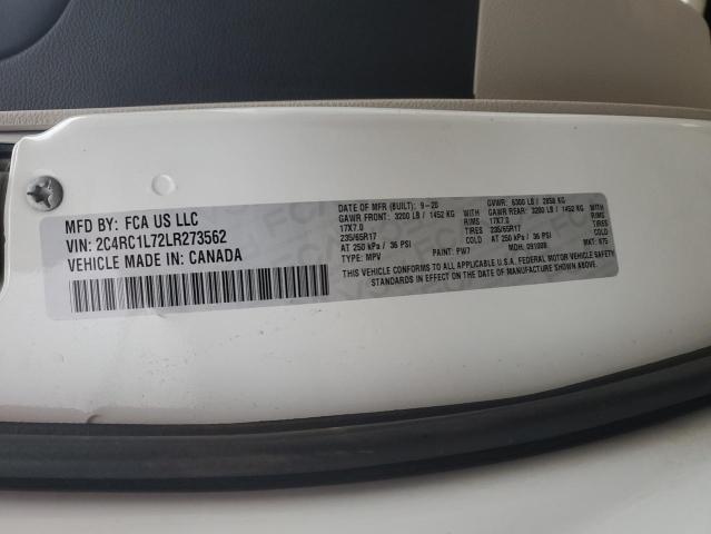 Photo 12 VIN: 2C4RC1L72LR273562 - CHRYSLER PACIFICA H 