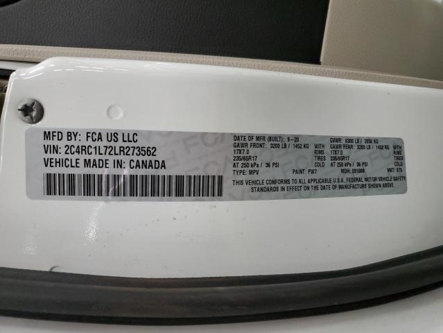 Photo 12 VIN: 2C4RC1L72LR273562 - CHRYSLER PACIFICA H 