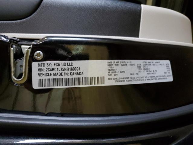 Photo 12 VIN: 2C4RC1L75NR180991 - CHRYSLER PACIFICA 