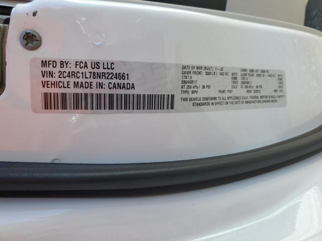 Photo 11 VIN: 2C4RC1L78NR224661 - CHRYSLER PACIFICA H 