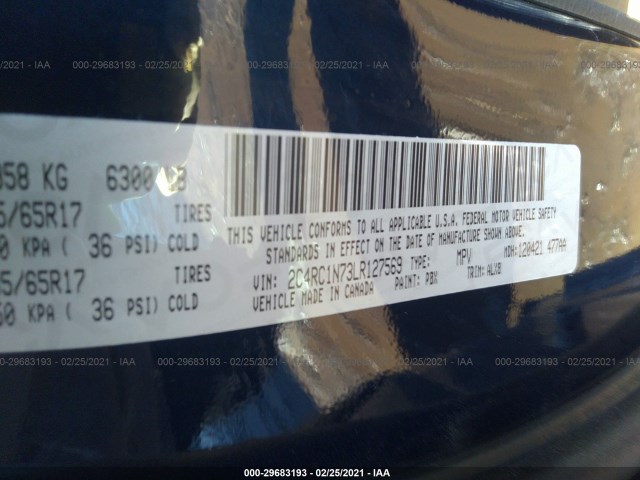 Photo 8 VIN: 2C4RC1N73LR127569 - CHRYSLER PACIFICA 