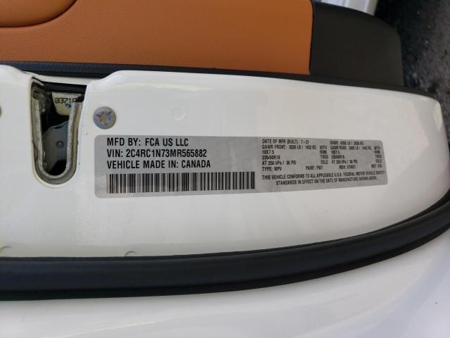 Photo 12 VIN: 2C4RC1N73MR565882 - CHRYSLER PACIFICA H 