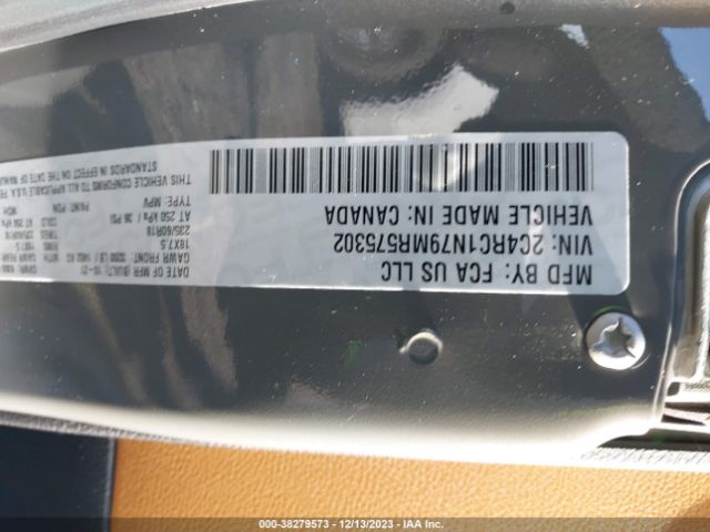 Photo 8 VIN: 2C4RC1N79MR575302 - CHRYSLER PACIFICA 