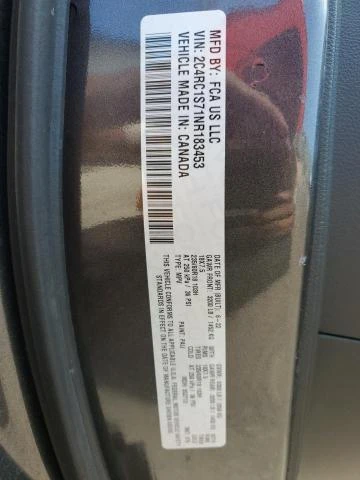 Photo 13 VIN: 2C4RC1S71NR183453 - CHRYSLER PACIFICA H 