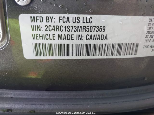 Photo 8 VIN: 2C4RC1S73MR507369 - CHRYSLER PACIFICA HYBRID 