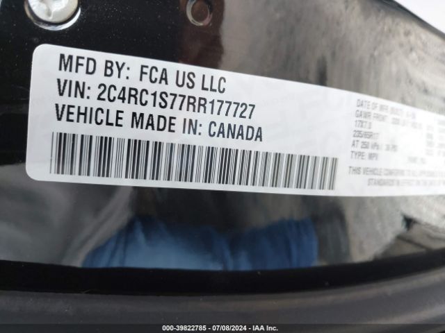 Photo 8 VIN: 2C4RC1S77RR177727 - CHRYSLER PACIFICA HYBRID 