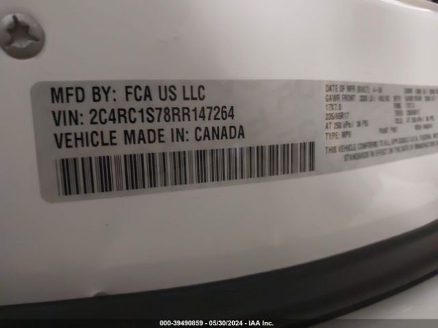 Photo 8 VIN: 2C4RC1S78RR147264 - CHRYSLER PACIFICA HYBRID 