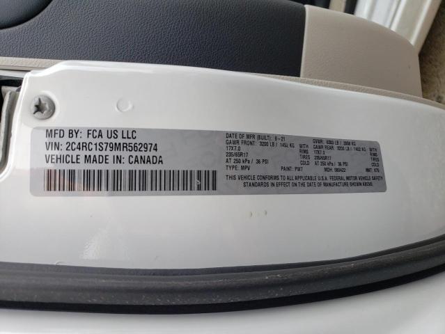 Photo 12 VIN: 2C4RC1S79MR562974 - CHRYSLER PACIFICA H 