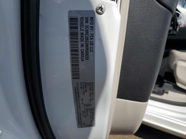 Photo 12 VIN: 2C4RC3BG3MR508226 - CHRYSLER PACIFICA T 