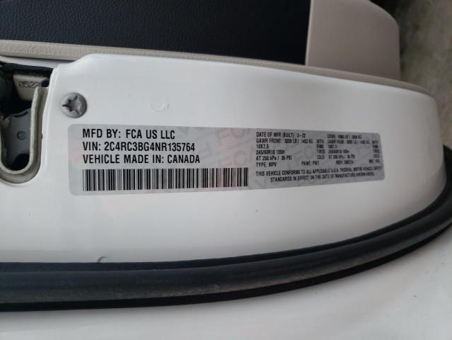 Photo 12 VIN: 2C4RC3BG4NR135764 - CHRYSLER PACIFICA T 