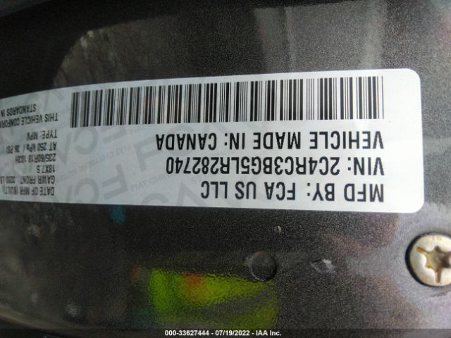 Photo 8 VIN: 2C4RC3BG5LR282740 - CHRYSLER PACIFICA 