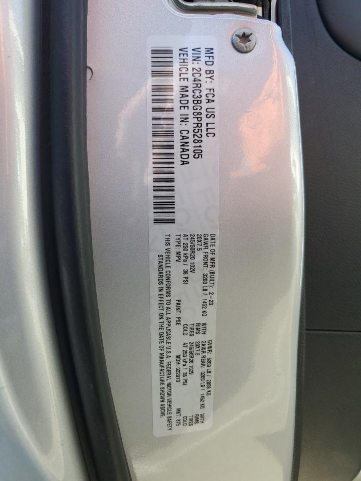 Photo 11 VIN: 2C4RC3BG8PR528105 - CHRYSLER PACIFICA 