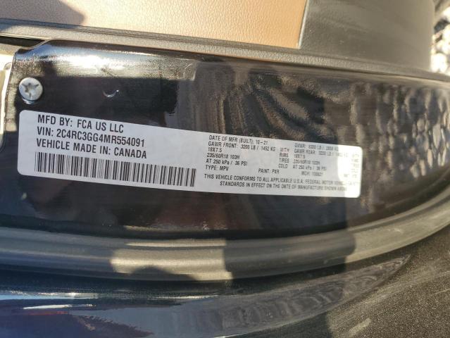 Photo 12 VIN: 2C4RC3GG4MR554091 - CHRYSLER PACIFICA L 