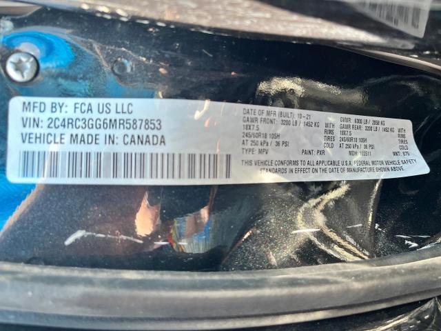 Photo 12 VIN: 2C4RC3GG6MR587853 - CHRYSLER PACIFICA 