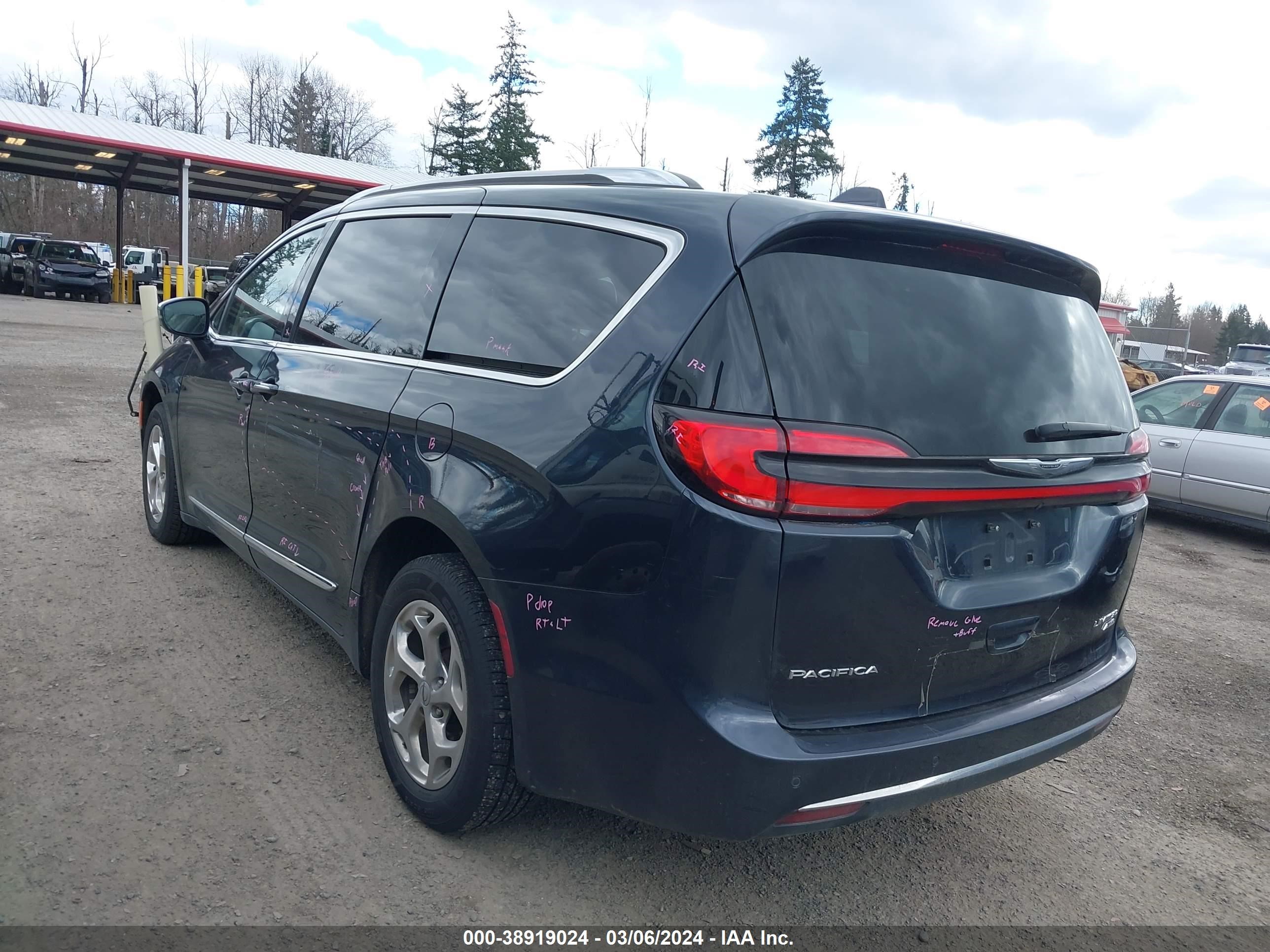 Photo 2 VIN: 2C4RC3GG9MR537013 - CHRYSLER PACIFICA 