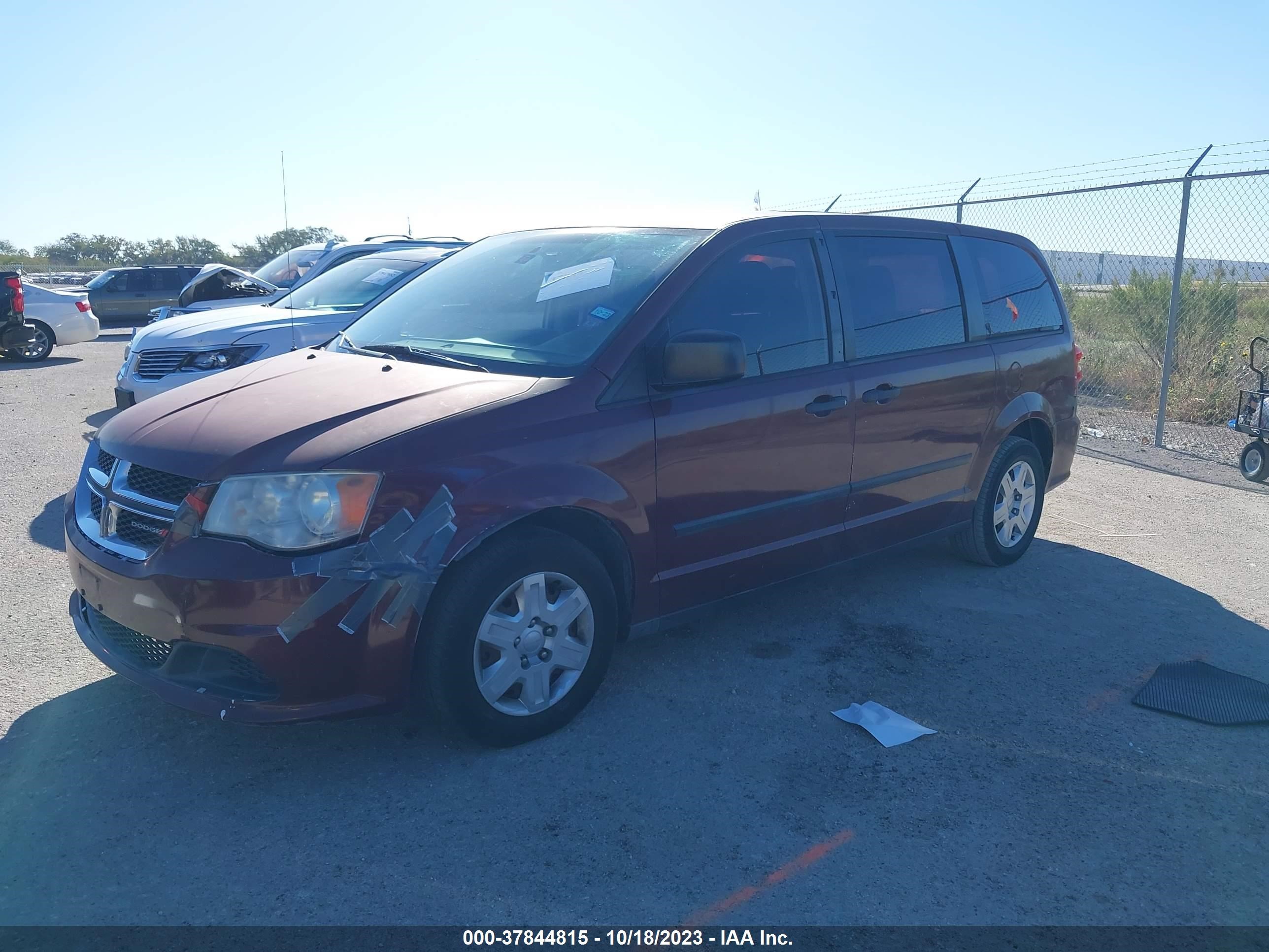 Photo 1 VIN: 2C4RDGBG0DR506566 - DODGE CARAVAN 