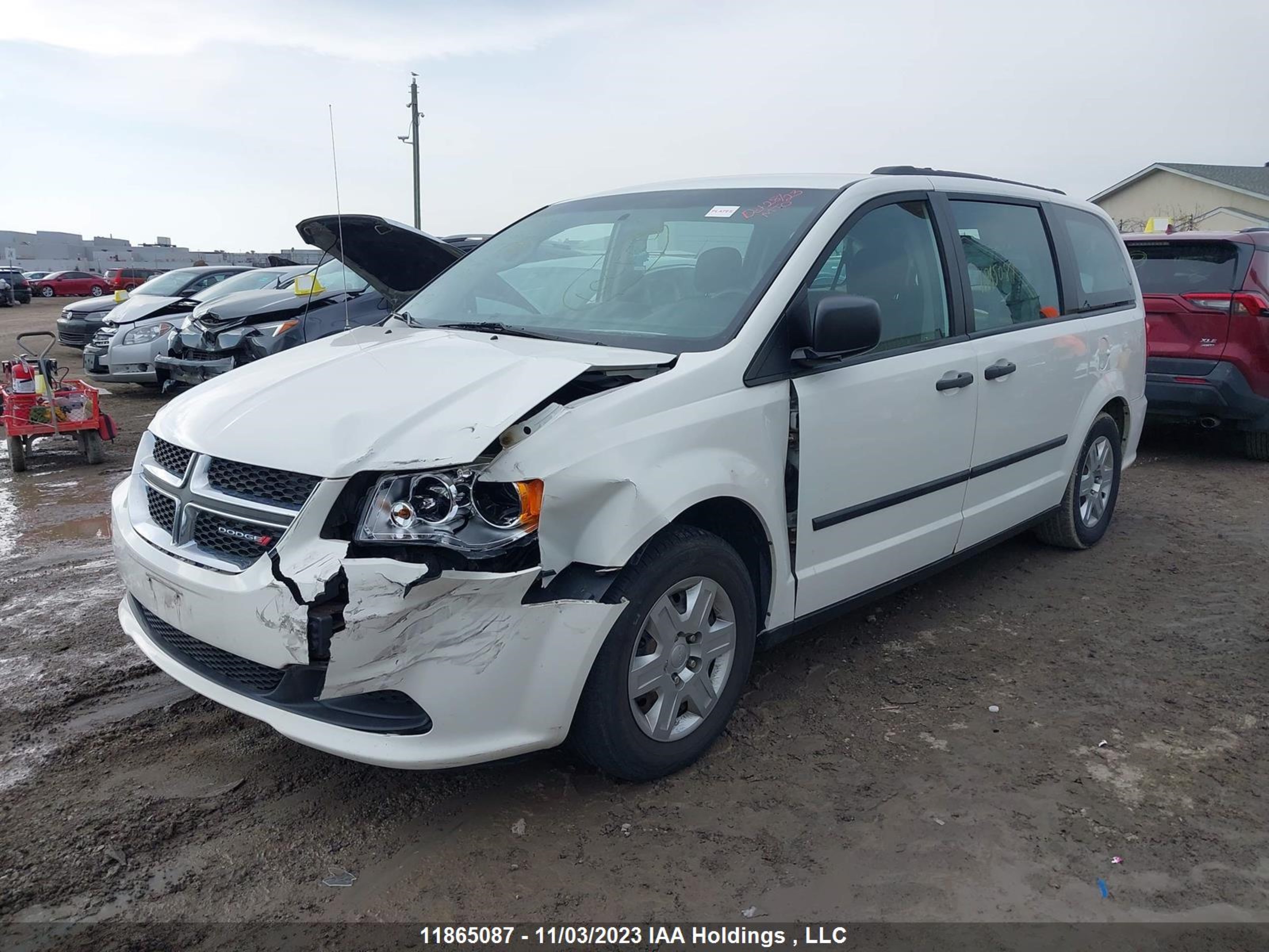 Photo 1 VIN: 2C4RDGBG0DR571482 - DODGE CARAVAN 