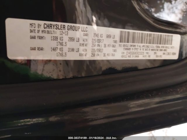 Photo 8 VIN: 2C4RDGBG0ER223229 - DODGE GRAND CARAVAN 