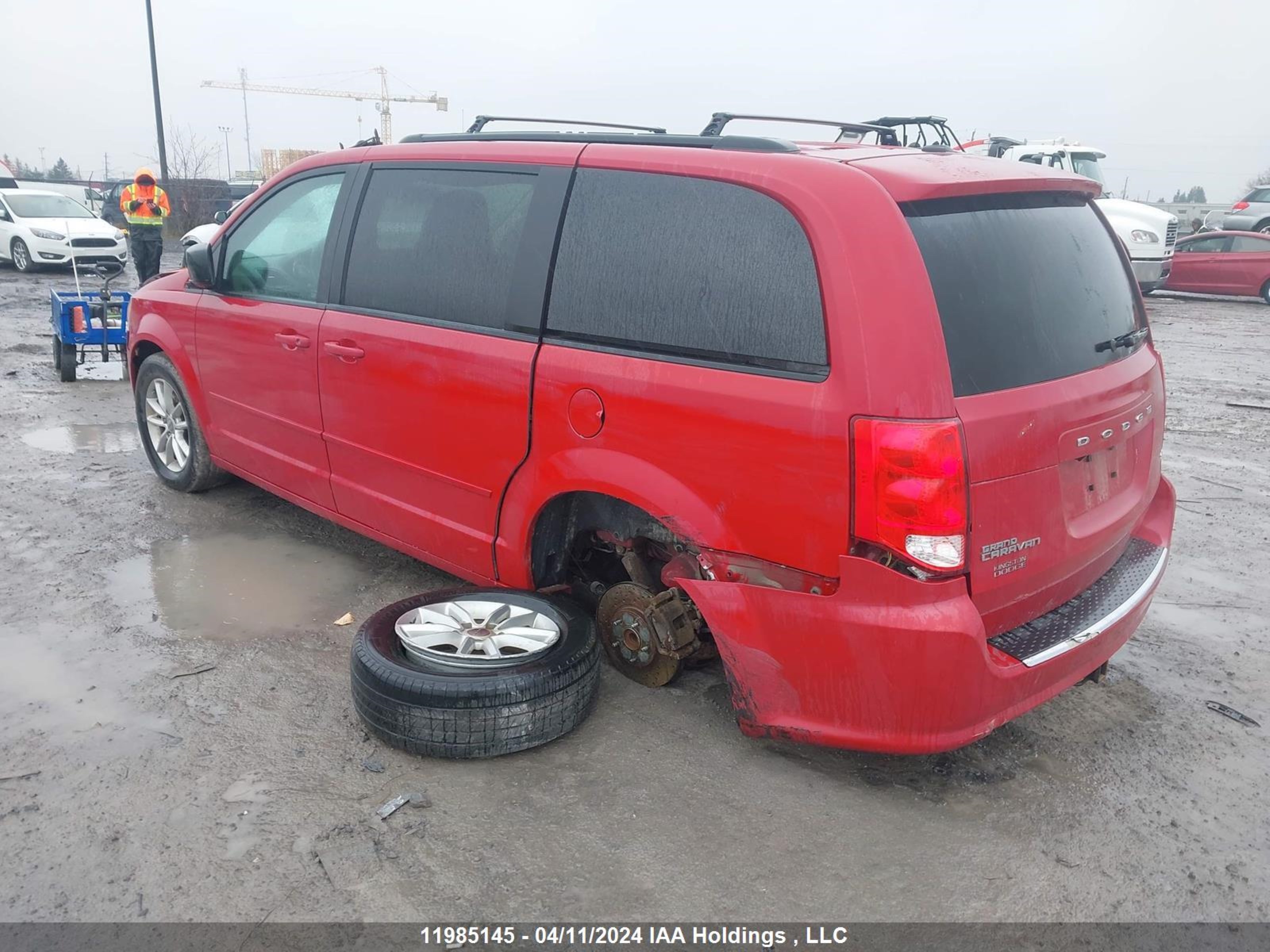 Photo 2 VIN: 2C4RDGBG0FR593114 - DODGE CARAVAN 