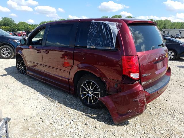 Photo 2 VIN: 2C4RDGBG0HR563081 - DODGE GRAND CARA 