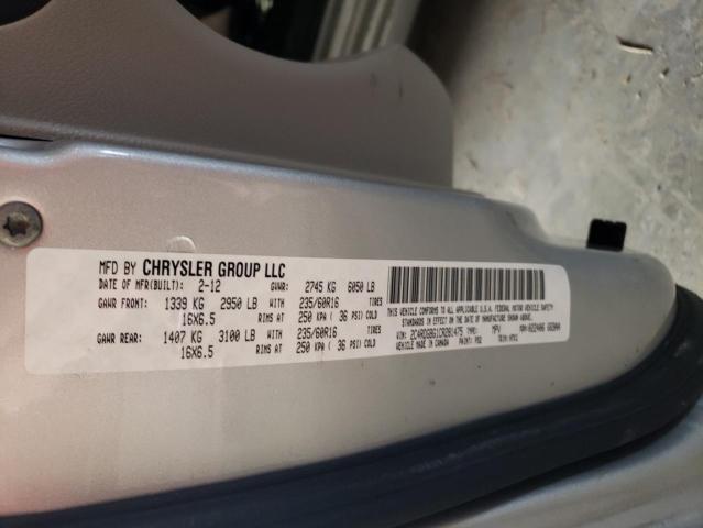 Photo 11 VIN: 2C4RDGBG1CR281475 - DODGE CARAVAN 