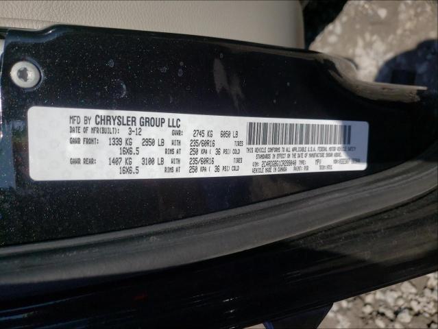 Photo 9 VIN: 2C4RDGBG1CR299040 - DODGE GRAND CARA 