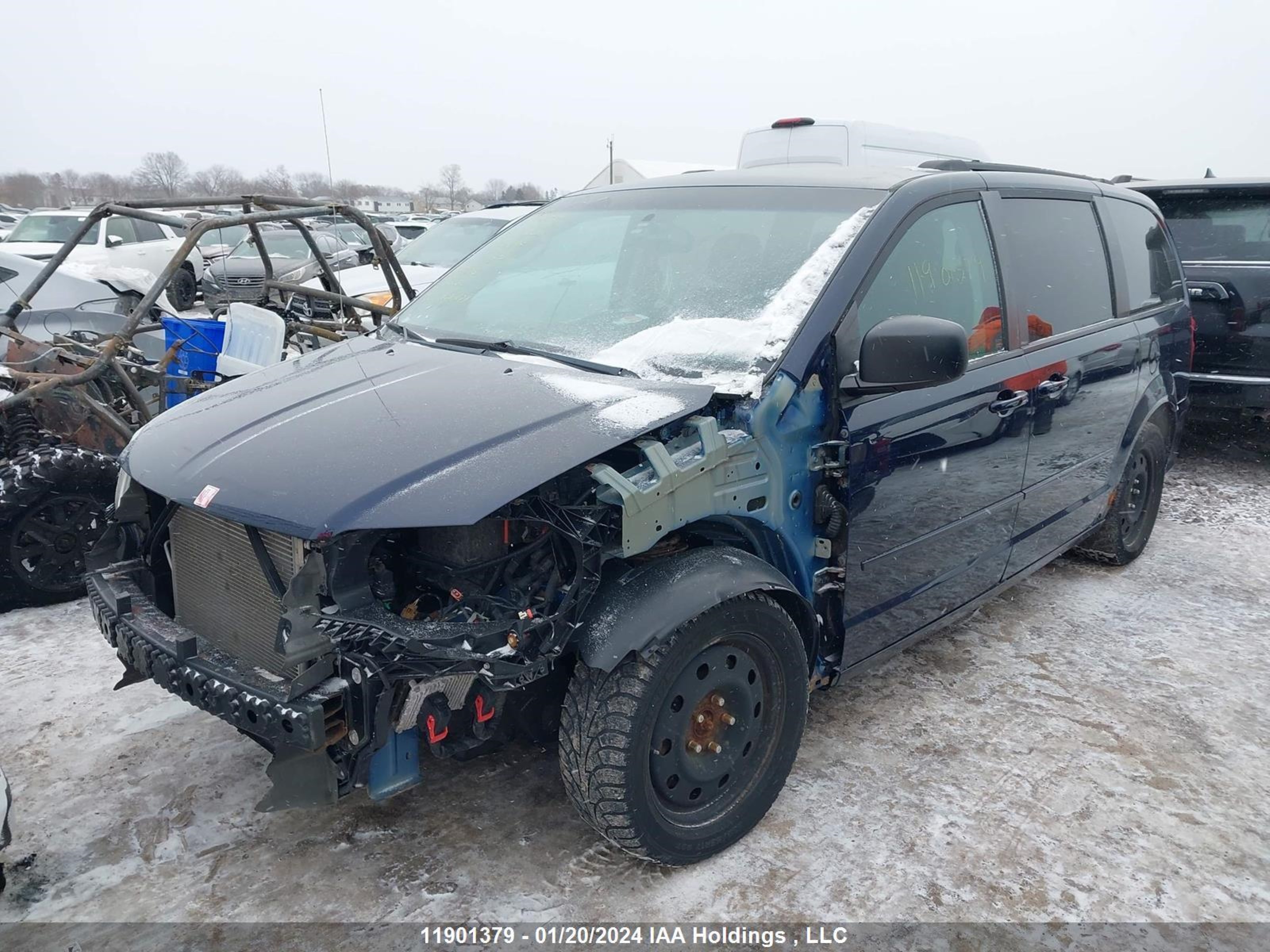 Photo 1 VIN: 2C4RDGBG1DR701284 - DODGE CARAVAN 