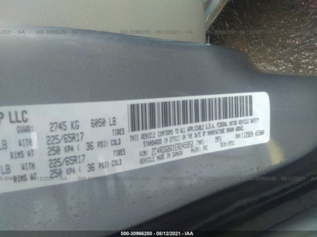 Photo 8 VIN: 2C4RDGBG1ER245952 - DODGE GRAND CARAVAN 