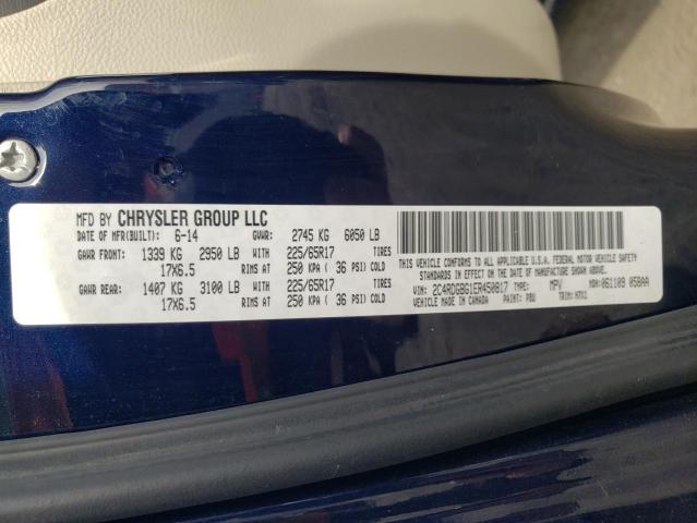 Photo 12 VIN: 2C4RDGBG1ER450817 - DODGE GRAND CARA 