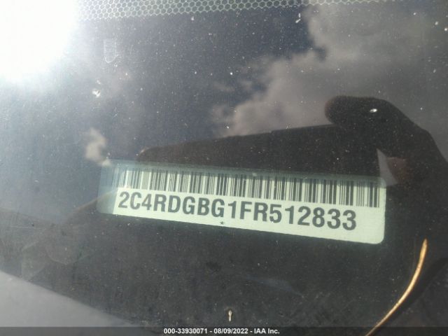 Photo 8 VIN: 2C4RDGBG1FR512833 - DODGE GRAND CARAVAN 