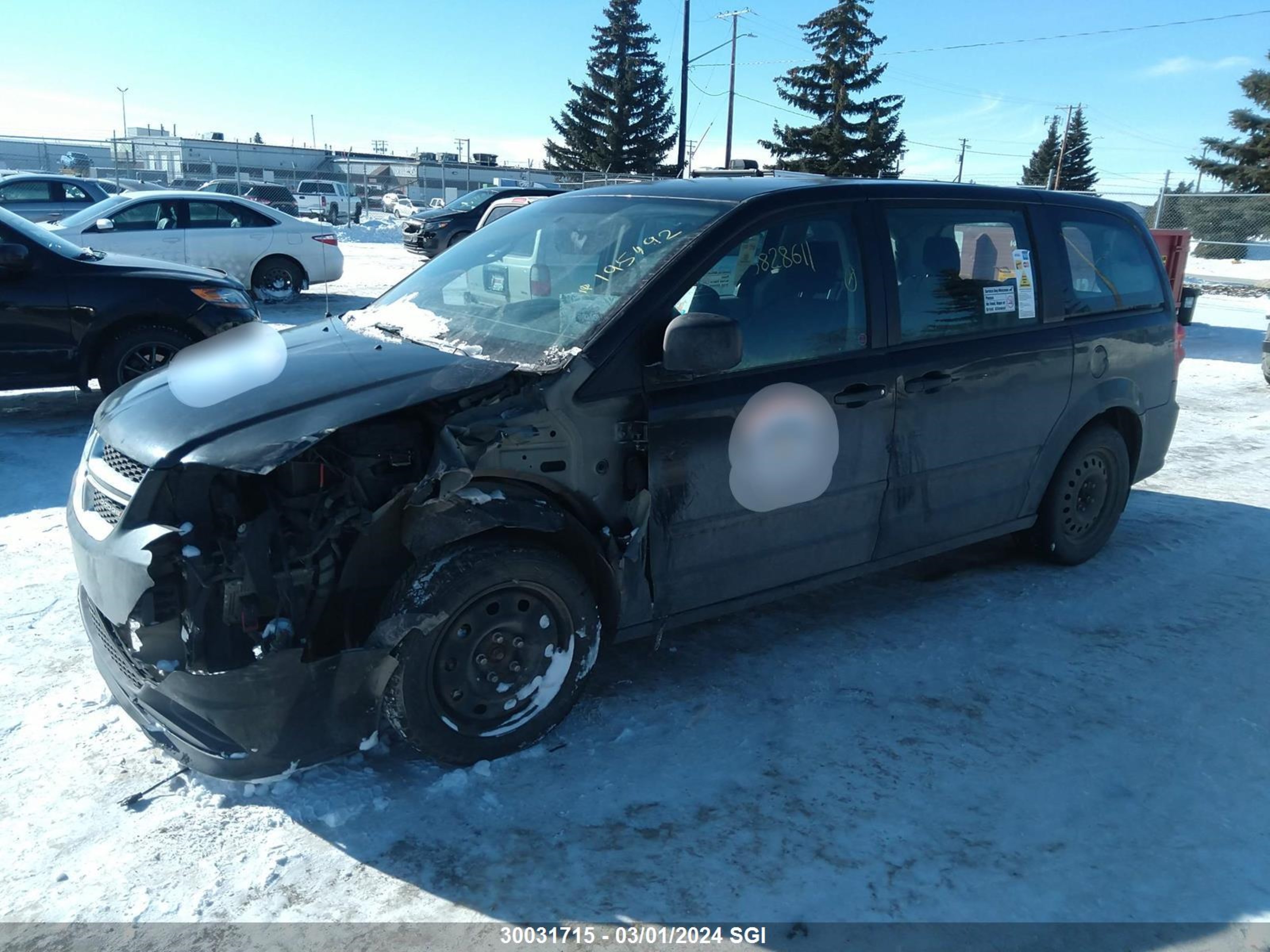 Photo 1 VIN: 2C4RDGBG1GR195492 - DODGE CARAVAN 