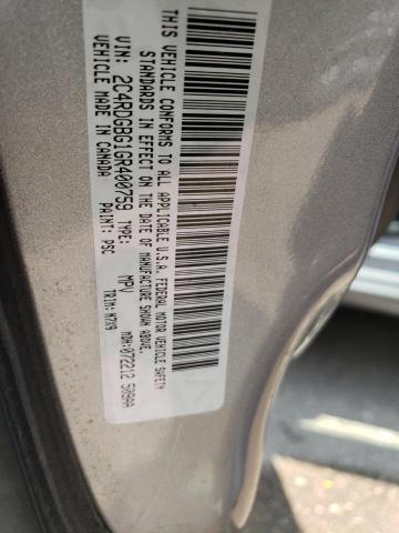 Photo 11 VIN: 2C4RDGBG1GR400759 - DODGE GRAND CARA 