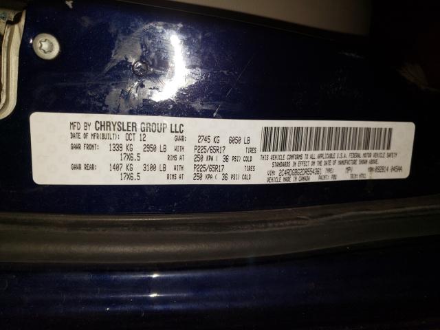 Photo 9 VIN: 2C4RDGBG2DR554361 - DODGE GRAND CARA 