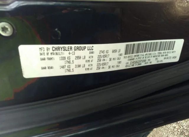 Photo 8 VIN: 2C4RDGBG2DR752809 - DODGE GRAND CARAVAN 