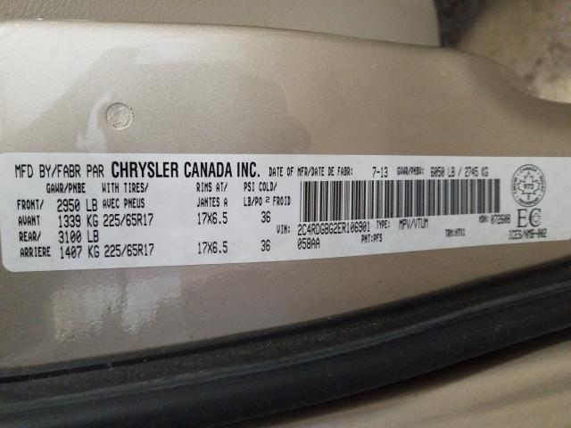 Photo 9 VIN: 2C4RDGBG2ER106901 - DODGE GRAND CARA 