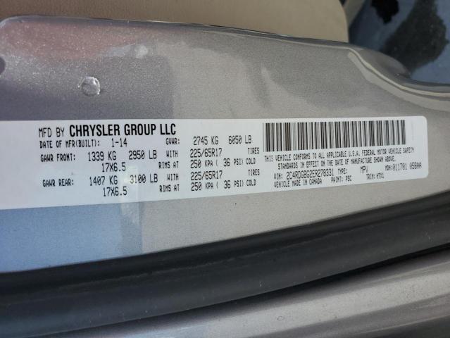 Photo 12 VIN: 2C4RDGBG2ER278331 - DODGE GRAND CARA 