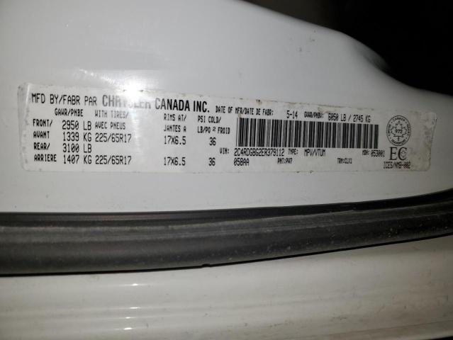 Photo 12 VIN: 2C4RDGBG2ER379112 - DODGE GRAND CARA 