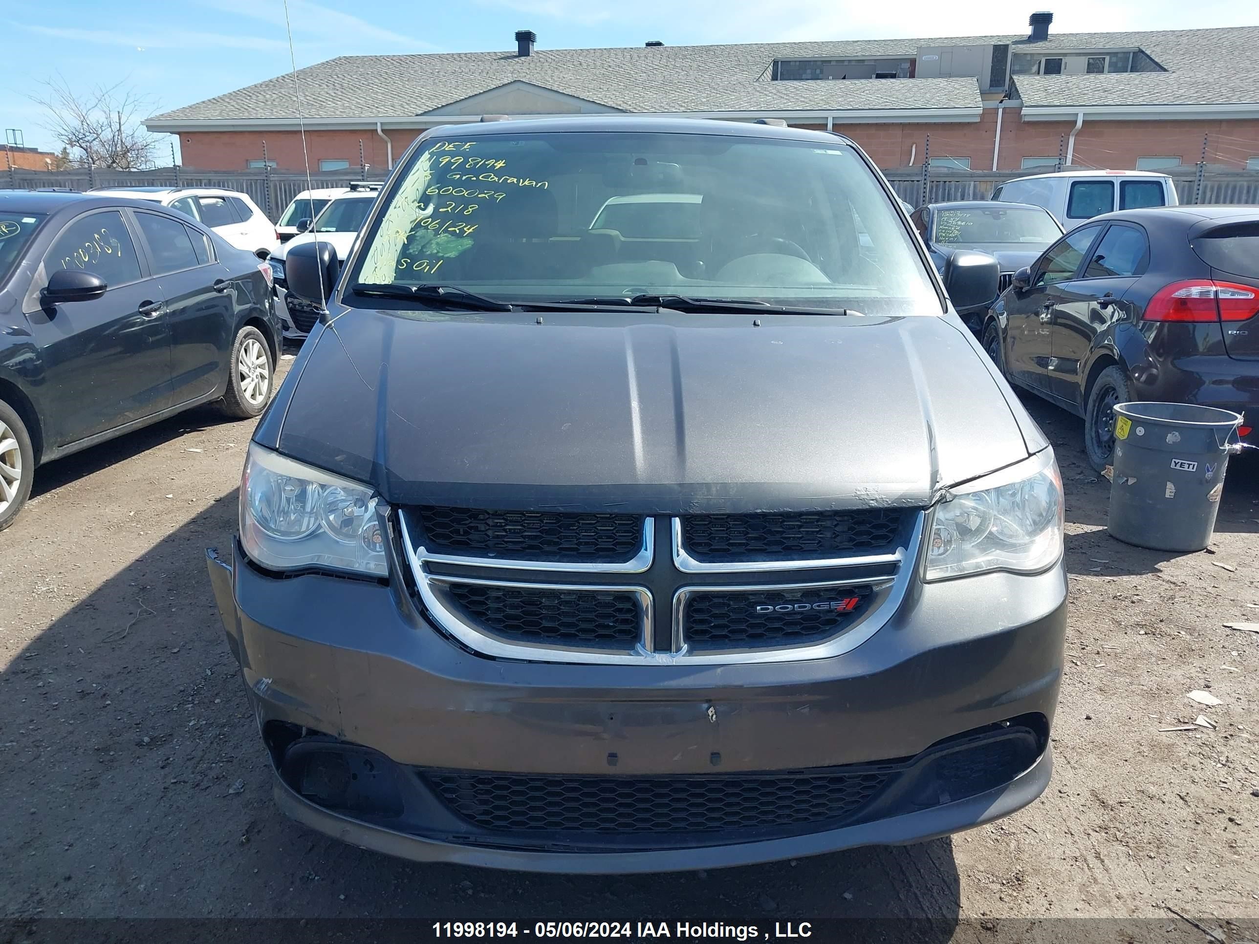 Photo 11 VIN: 2C4RDGBG2FR600029 - DODGE CARAVAN 