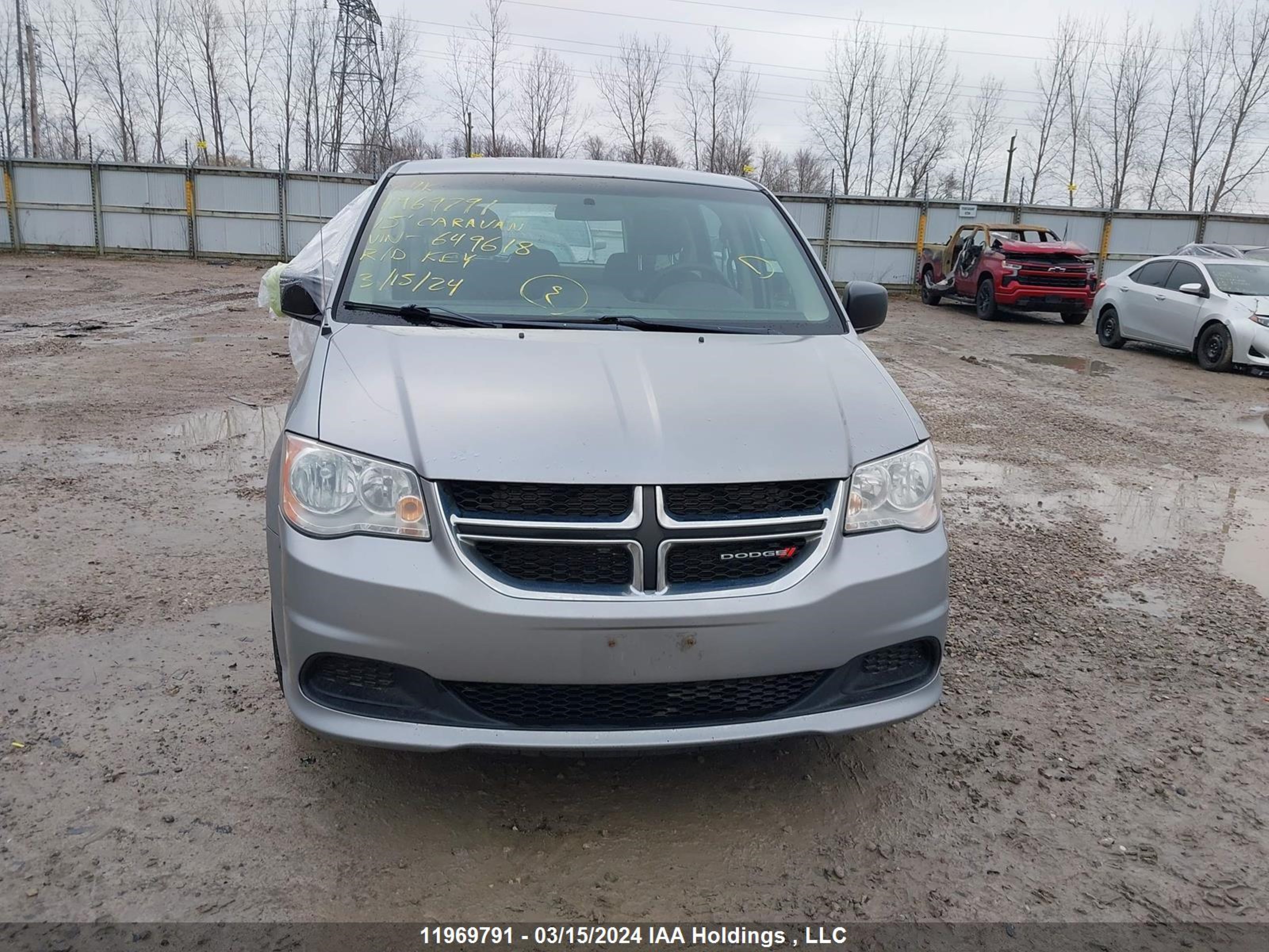 Photo 12 VIN: 2C4RDGBG2FR649618 - DODGE CARAVAN 