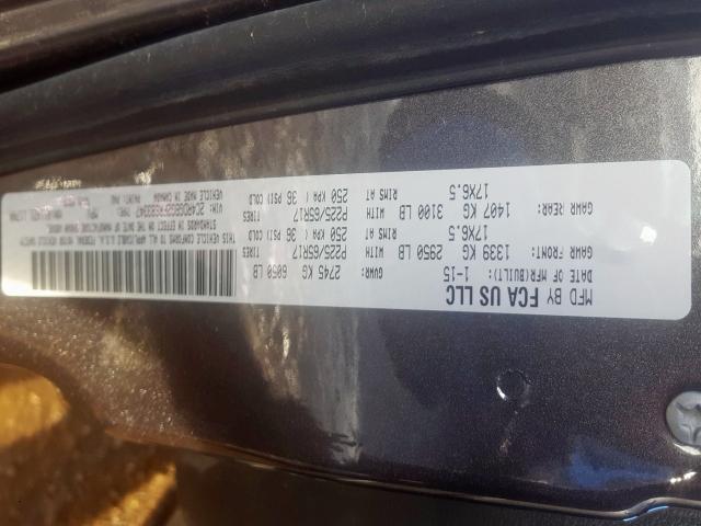 Photo 9 VIN: 2C4RDGBG2FR683347 - DODGE GRAND CARA 