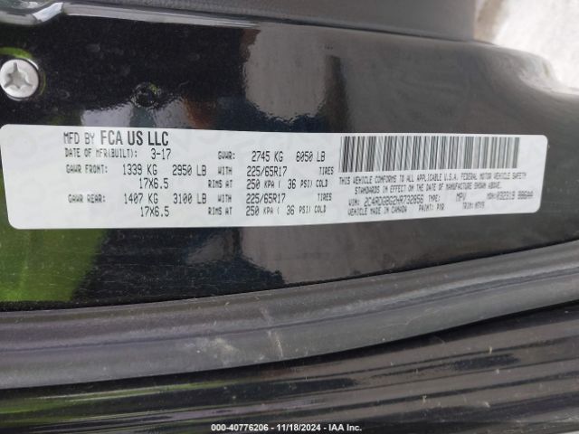 Photo 8 VIN: 2C4RDGBG2HR732856 - DODGE GRAND CARAVAN 