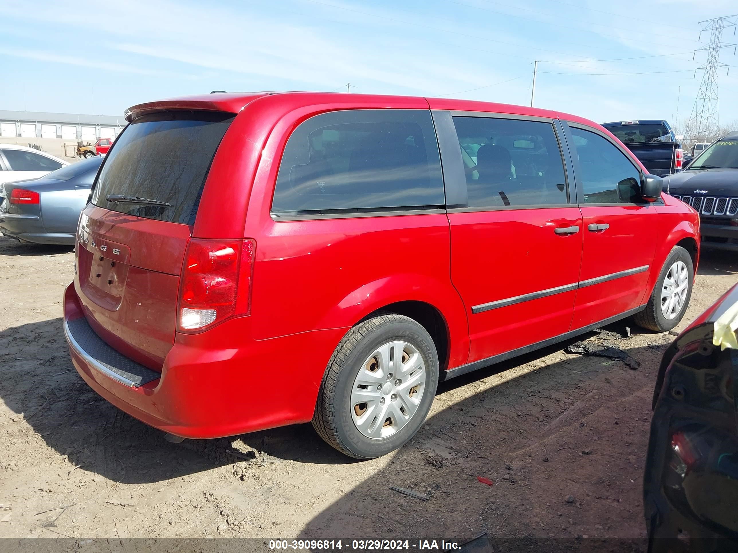 Photo 3 VIN: 2C4RDGBG3DR800043 - DODGE CARAVAN 