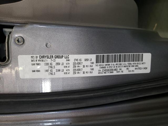 Photo 12 VIN: 2C4RDGBG3DR810863 - DODGE CARAVAN 