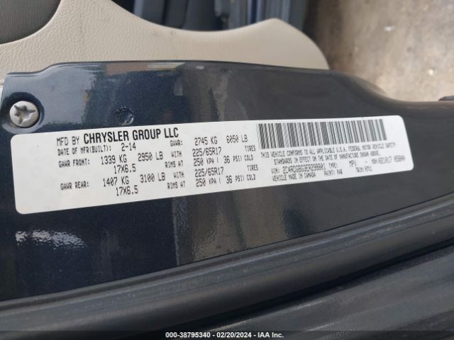 Photo 8 VIN: 2C4RDGBG3ER298801 - DODGE GRAND CARAVAN 