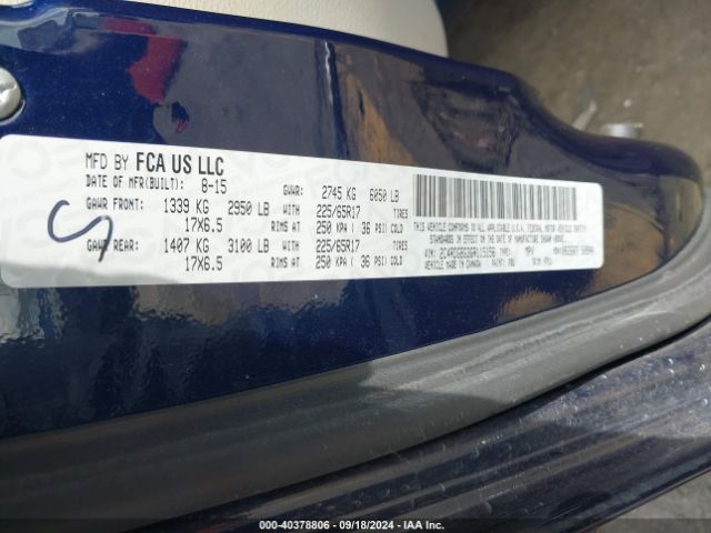 Photo 8 VIN: 2C4RDGBG3GR115156 - DODGE GRAND CARAVAN 