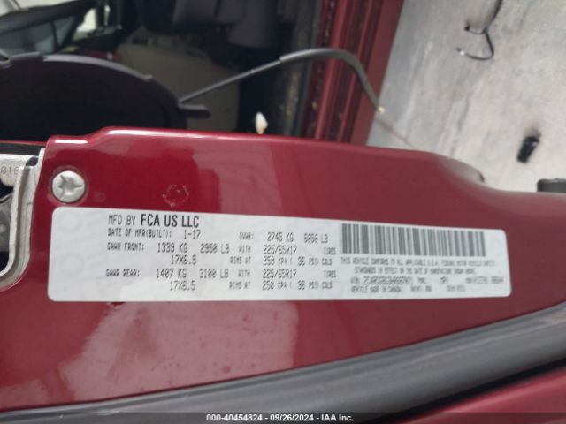 Photo 8 VIN: 2C4RDGBG3HR687071 - DODGE GRAND CARAVAN 